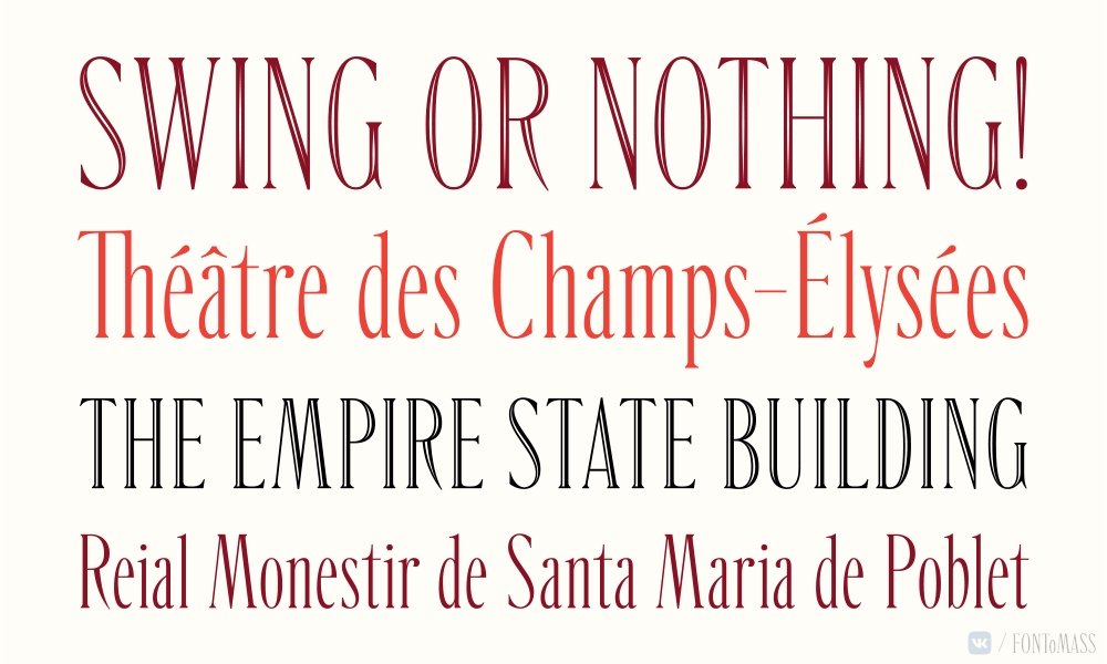 Example font Poblet #2